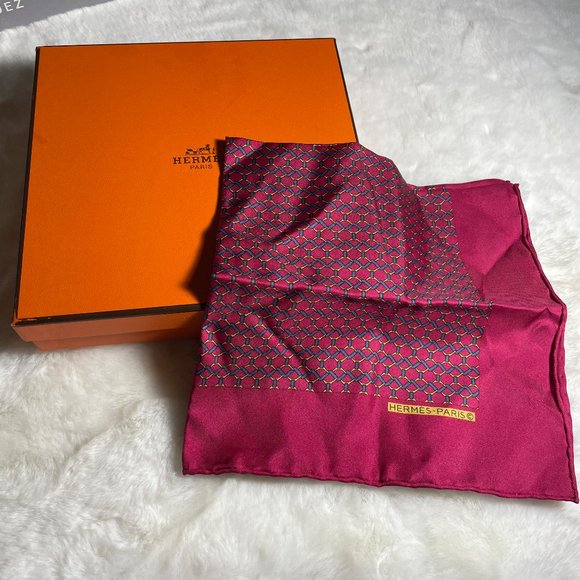Hermes Other - Hermes 100% Silk Square Bandeau Made In France